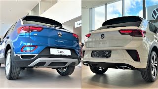 New Volkswagen TROC 2023  Two colors EXTERIOR Comparison [upl. by Hcab]