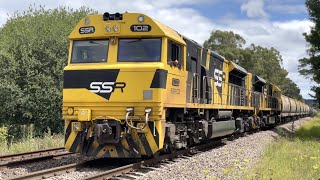 Big Trains At Burradoo In The Southern Highlands [upl. by Ygief]