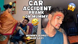 Car Accident Prank On Mummy🤣  Prank Vlog  Family Vlog [upl. by Palua]