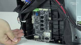 크리얼리티 엔더3 V3 SE 메인보드 교체하기 CREALITY Service Tutorial Ender 3 V3 SEampKE Replacement of mainboard [upl. by Avirt]