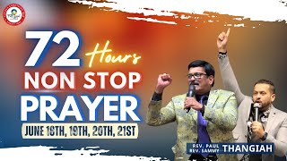 🔴🅻🅸🆅🅴 72 Hours of Non Stop Prayer  Session 4  Rev Paul Thangiah  FGAG CHURCH  Indiranagar [upl. by Brenza]