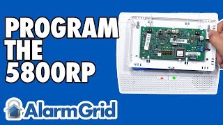 Programming the 5800RP to an Alarm Panel [upl. by Melia]