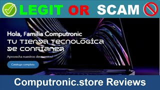 Computronic store Reviews  Nov 2024 Beware of Scam Watch Now [upl. by Assilem639]