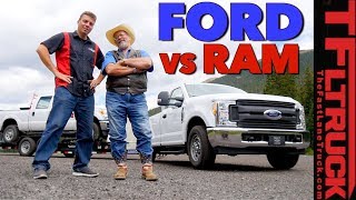 Can the Ford F250 Beat the Ram HD HEMI up the Ike Gauntlet Part 2 [upl. by Edia]