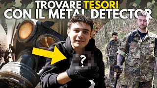 Cercare TESORI DI GUERRA sotto TERRA 24 ORE come CACCIATORE di OGGETTI MILITARI  Giorno di Prova [upl. by Tellford]