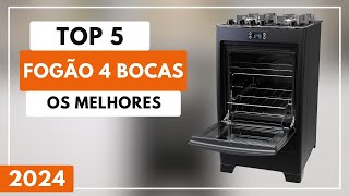 Top 5 Melhores Fogão 4 Bocas Custo Benefício Para 2024 [upl. by Tabshey]