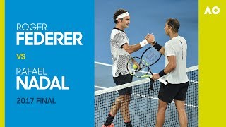 Roger Federer vs Rafael Nadal  Australian Open 2017 Final  AO Classics [upl. by Arhaz]