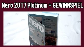 Nero 2017 Platinum REVIEW und FETTES GEWINNSPIEL  Alle Funktionen im Überblick 4K  H265 und mehr [upl. by Tiff]