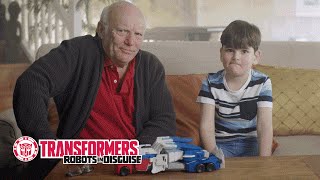 Transformers Australia  Power Surge Optimus Prime Grandpa Unboxing  Transformers Official [upl. by Ilohcin778]