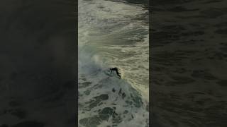 Epic Aerial Surf at Sunset in Piha New Zealand [upl. by Julis434]