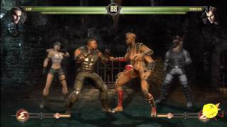 Mortal Kombat 9  All Alternate Costumes Youve Got Style Trophy  Achievement Guide [upl. by Demmahom]