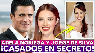 Adela Noriega SE CASÓ con el DESAPARECIDO ACTOR Jorge de Silva [upl. by Naujek257]