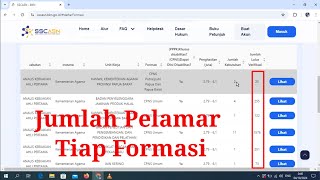 Cara lihat jumlah saingan cpns 2024 [upl. by Cleon456]