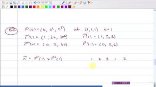 Lecture 11 Osculating Planes And Limits [upl. by Neruat]