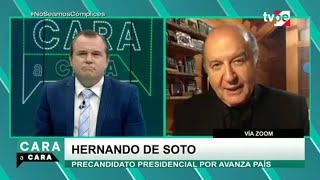 Entrevista al economista Hernando de Soto [upl. by Rahel]