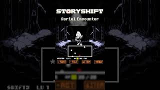 Storyshift  Asriel Encounter  Asriel Battle  Short [upl. by Beutner429]