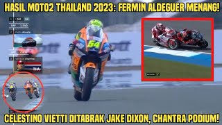 Dramatis Race Moto2 Thailand Aldeguer Asapi Acosta Vietti quotDit4br4k Dixon Somkiat Chantra Podium [upl. by Gosser]