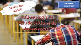 Analyser un ou deux documents  la méthode  HistoireGéographie  Les Bons Profs [upl. by Ganley406]