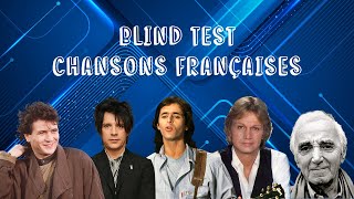 blind test des grands classiques de la chanson française [upl. by Meriel]