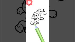 Hoppy Hopscotch  ART Paint coloring Smiling Critters Poppy Playtime smilingcritters drawing [upl. by Kaazi]