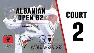 Albanian Open G2  Tirana 2022  Court 2 [upl. by Collen]