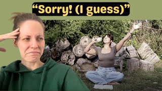 How NOT To Apologize Gabbie Hanna quotApologyquot Reaction [upl. by Rodnas521]