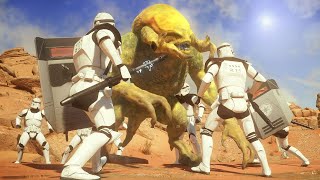 Clone Troopers vs Sutaban  STAR WARS JEDI SURVIVOR NPC Wars [upl. by Shama]