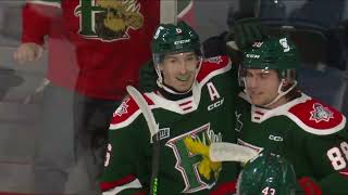 105 AcadieBathurst Titan 3 Halifax Mooseheads 6  231022 [upl. by Ahseela]