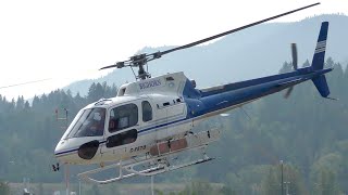 Eurocopter AS350 B2 Helicopter Startup [upl. by Natsirk]