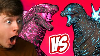 Reacting to EVOLVED GODZILLA vs GODZILLA MINUS ONE Super Charged [upl. by Armand]