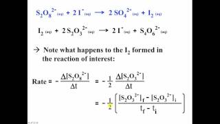 Iodine Clock Reaction Explanation  Mechanism and Colour Change Explained [upl. by Areid212]