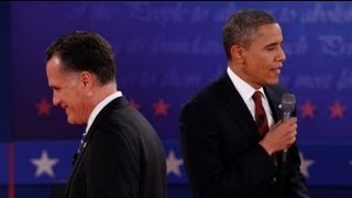 Un Barack Obama plus offensif Un Mitt Romney déterminé [upl. by Areivax]