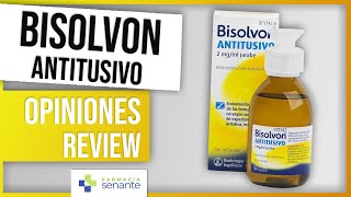 BISOLVON ANTITUSIVO Opiniones ✨Jarabe Bisolvon Antitusivo Prospecto 😍 FARMACIA SENANTE [upl. by Lsil]