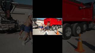 Constriction workers vs Bodybuilders challenge sport aura edit motivation strong strongman [upl. by Trefor939]