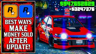 This is AWESOME The BEST WAYS To Make Money SOLO After UPDATE in GTA Online GTA5 Fast Money [upl. by Oza]