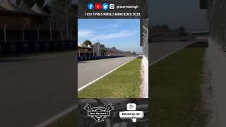 MERCEDES TYRES PIRELLI TEST 2023 ESPANHA shorts [upl. by Rohpotsirhc]