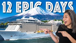 12 EPIC Days onboard Asias LARGEST Cruise Ship Singapore to Japan full tour [upl. by Keener504]