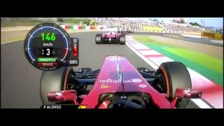 F1 2013 Suzuka  Alonso passes Massa [upl. by Miller]