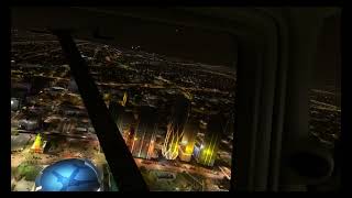 A night flight around Miami offering some spectacular views [upl. by Aborn]