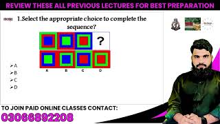 NonVerbal Intelligence Test Part1 PMAGDPAMCAFNSPNAirman NonVerbal reasoning Test EduSmart [upl. by Euqinim]