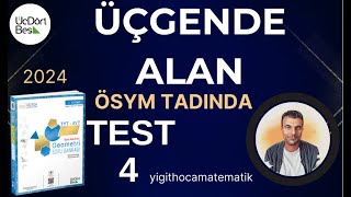 ÜÇGENDE ALAN  ÖSYM 4  345 TYT  AYT GEOMETRİ SB [upl. by Longtin]