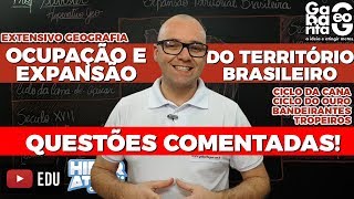 Exercícios de Geografia do Brasil  Formação do Território Brasileiro  Geografia pro Enem [upl. by Fonda162]