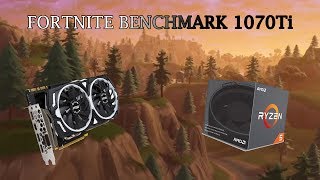 1070TI FORTNITE BENCHMARK LOW SETTINGS STRETCHED RES 1440x1080 RYZEN 5 2600 [upl. by Kaazi]