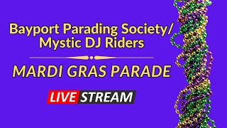 Bayport Parading Society Mystic DJ Riders Mardi Gras Parade 2024  Mobile AL [upl. by Aihsetal696]