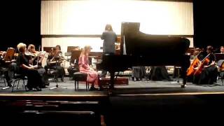 Jagoda Stanicka plays WAMozart Piano Concerto in A major KV 488  13 yo [upl. by Beebe365]