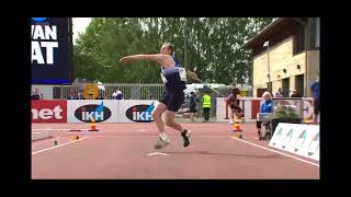 Men’s Javelin Finnish Nationals 2024  Kalevan kisat miesten keihäänheitto 2024 [upl. by Flss510]