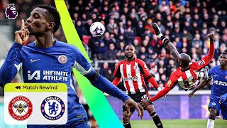 Disasi Rescues Chelsea  Brentford 22 Chelsea  202324 Premier League Highlights [upl. by Anahsohs]