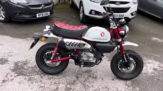 To view and finance this 73 Honda monkey bike 400 miles go to wwwmarshallsofetoncouk [upl. by Tempa239]