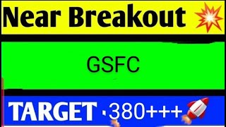 GSFC SHARE LATEST NEWS TODAYGSFC SHARE TARGETGSFC SHARE ANALYSISGSFC SHARE NEWSGSFC SHARE [upl. by Ymaral]