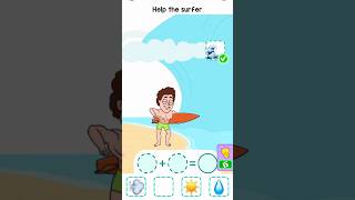 Help the surfer gaming gameplay tiktok trending puzzlegame viralshort shortvideo [upl. by Undry]